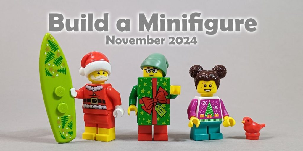 Build a Minifigure November 2024: Neues Brick-Kostüm und Weihnachtsmann