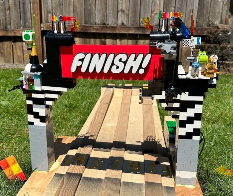 Building a Backyard Brick Derby