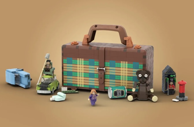 LEGO IDEAS Mr.Bean’s Suitcase Project Creation Achieves 10 000 Supporters