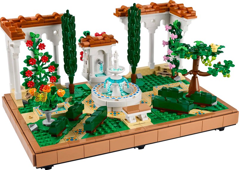 LEGO Icons Fountain Garden Revealed