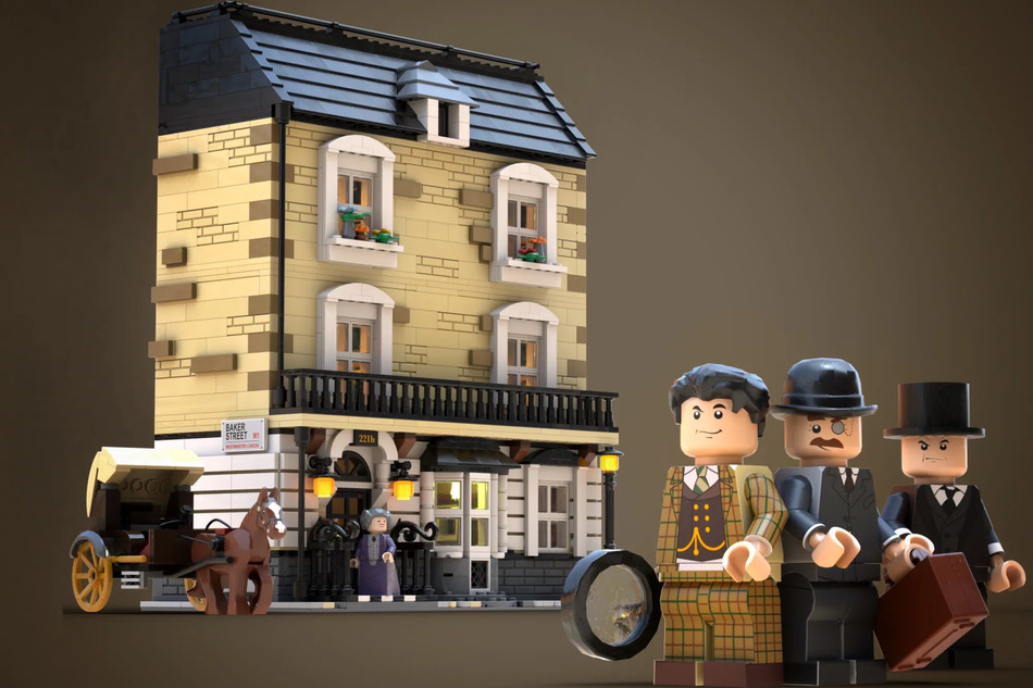 LEGO Ideas The Adventures of Sherlock Holmes Achieves 10,000 Supporters