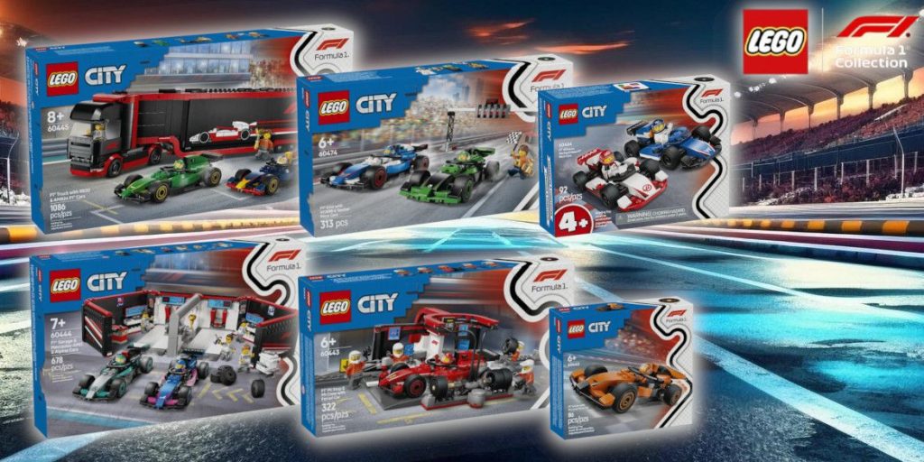 Geschützt: LEGO City Formel 1 2025: Alle Bilder und Infos zu den Neuheiten