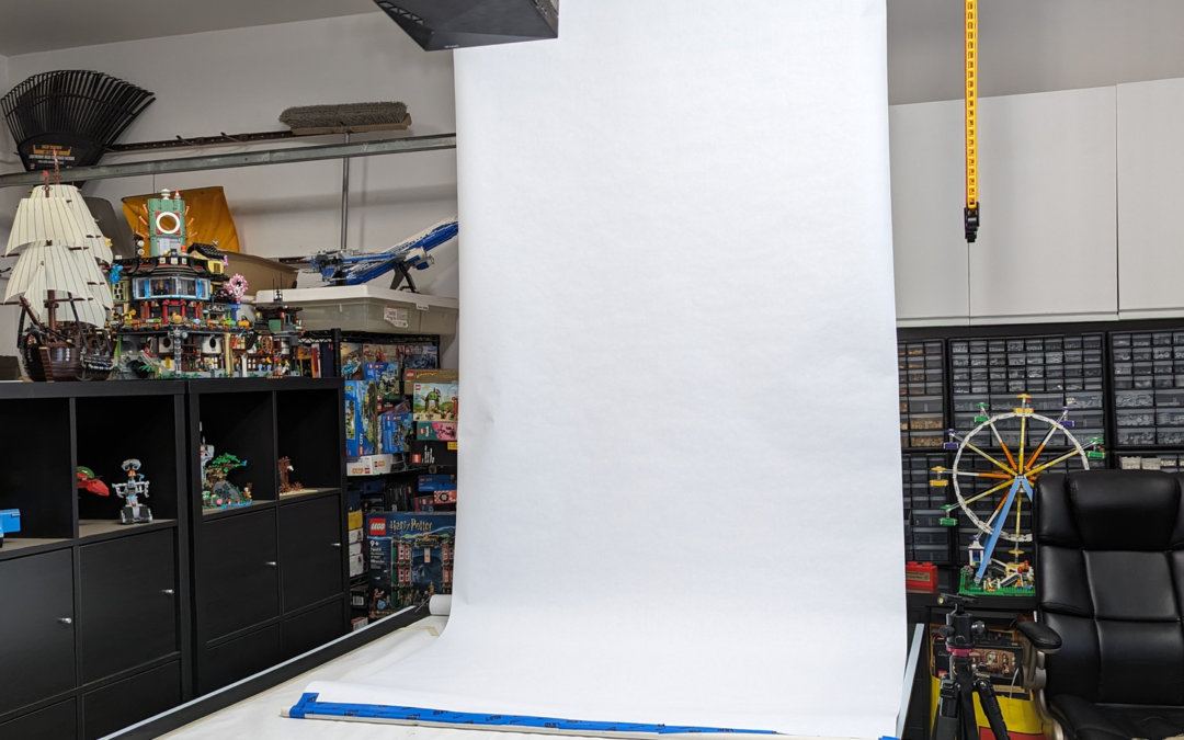 How To Make a Hanging LEGO MOC Photography Backdrop