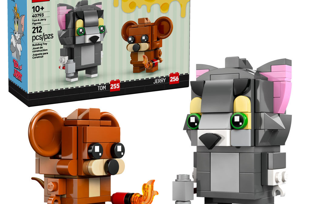 LEGO BrickHeadz Tom & Jerry Figures (40793) Revealed