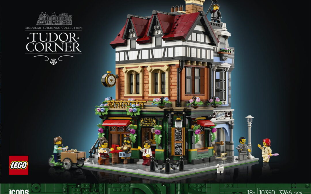 Annunciato il set LEGO 10350 Icons Tudor Corner