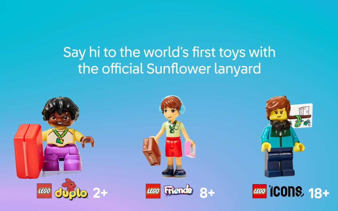 LEGO Announces Sunflower Lanyard Initiative Supporting Non-Visible Disabilities