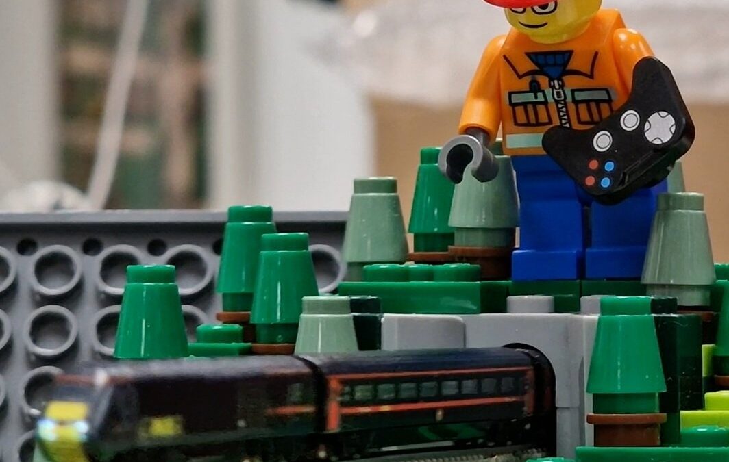 T Is For Tiny: Integrating T-Gauge Trains Into a LEGO Build