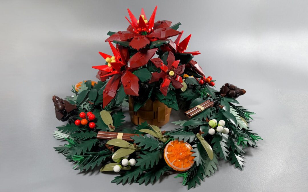 Review: 10340-1 – Wreath & 10370-1 – Poinsettia﻿