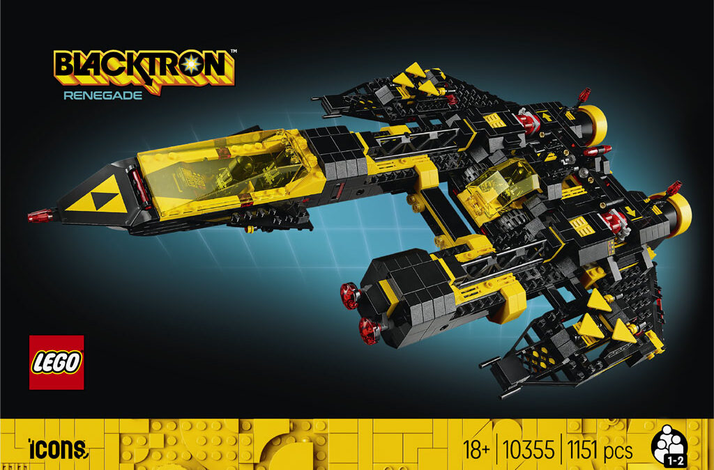 LEGO Icons Blacktron Renegade (10355) Officially Announced