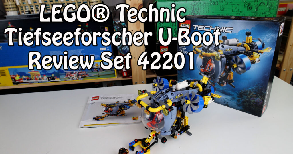 Review LEGO Tiefseeforscher U-Boot (Technic Set 42201)