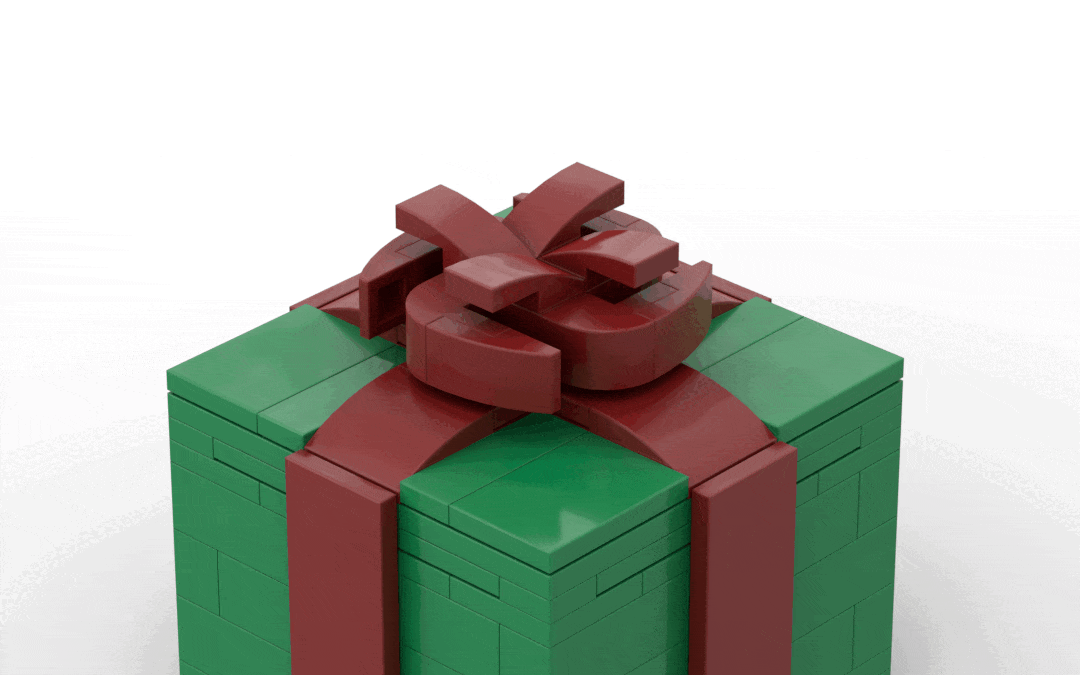 Instructions to Build a LEGO Gift Box