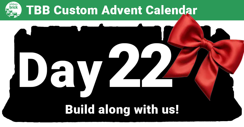 2024 TBB custom LEGO advent calendar – Day 22 [Feature]