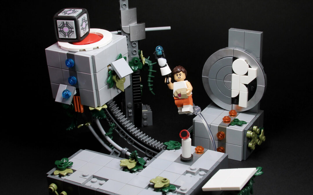 LEGO test chamber shows that Portal love is still alive