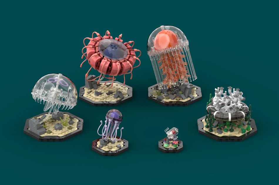 lego-ideas-jellyfish-collection-achieves-10,000-supporters