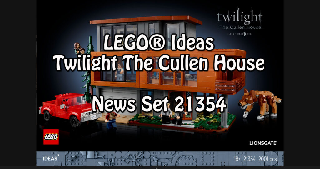 LEGO Twilight The Cullen House (Ideas Set 21354) – Klemmbausteinlyrik News