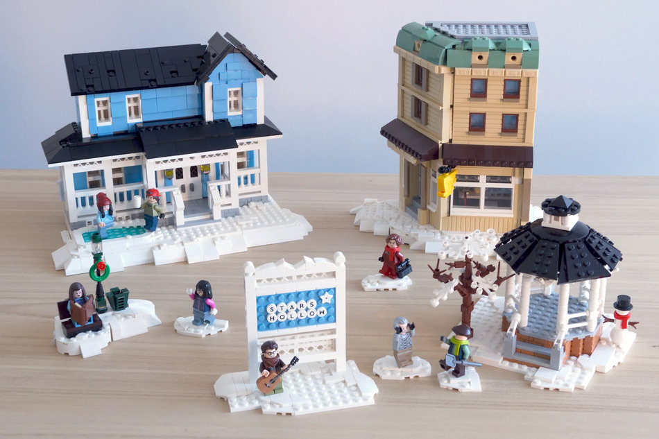 lego-ideas-gilmore-girls:-stars-hollow-achieves-10,000-supporters