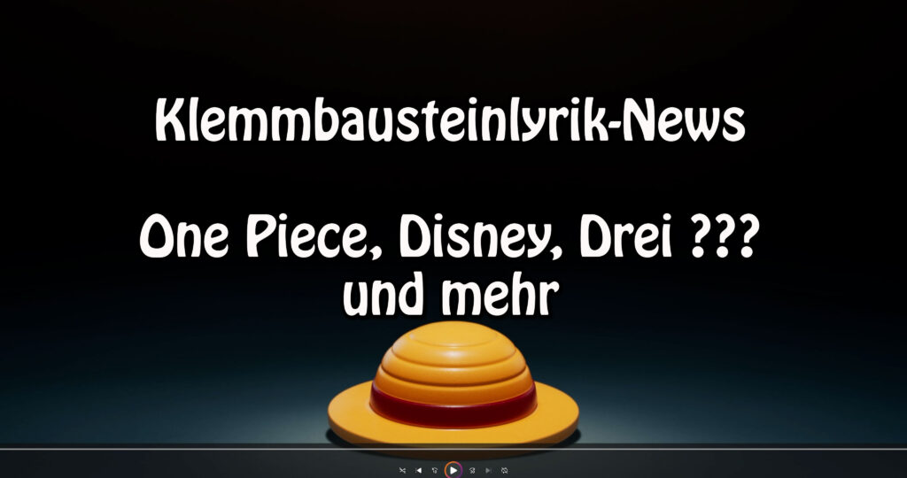 klemmbausteinlyrik-news:-one-piece,-disney,-drei-???-und-mehr-(2301.2025)