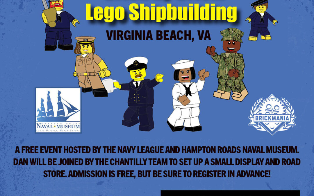 Join Brickmania at Brick by Brick: Lego Shipbuilding