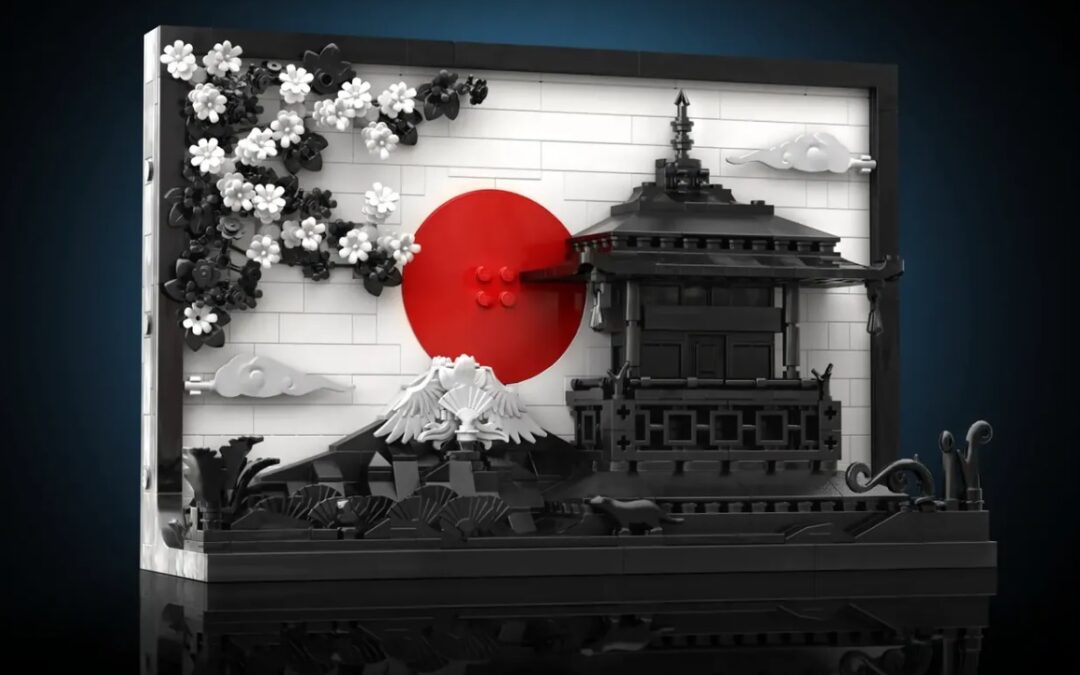 LEGO IDEAS Art of Japan Project Creation Achieves 10 000 Supporters (2nd Time)