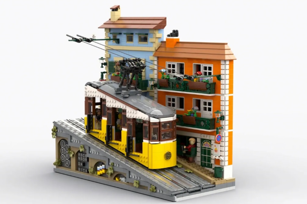 LEGO IDEAS Ascensor Da Bica Project Creation Achieves 10 000 Supporters