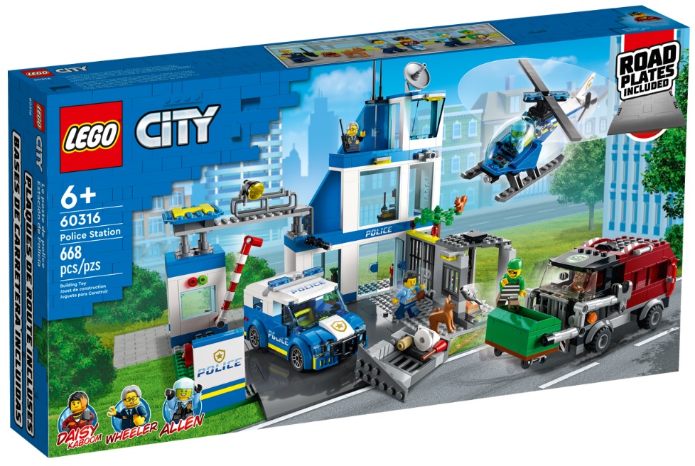 [US] LEGO City Police Station (20% off), Creator 3in1 Cozy House (20% off) or Spring Festival Good Fortune (18% off)