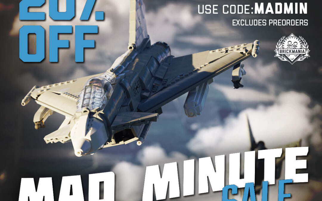 Mad Minute Sale! Use Code: MADMIN for 20% Off Through Monday!