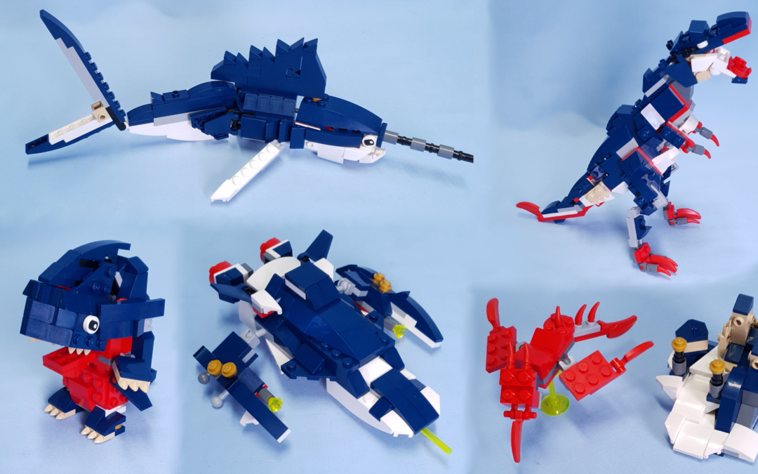 Mini MOC Madness – 31088-1 – Deep Sea Creatures