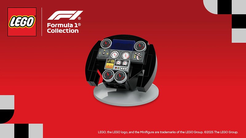 LEGO F1 Steering Wheel Make & Take Revealed