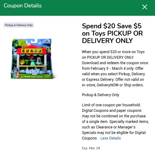 [US] Frey Meyer $5 off $20 on Toys Coupon: Valid Until March 4, 2025