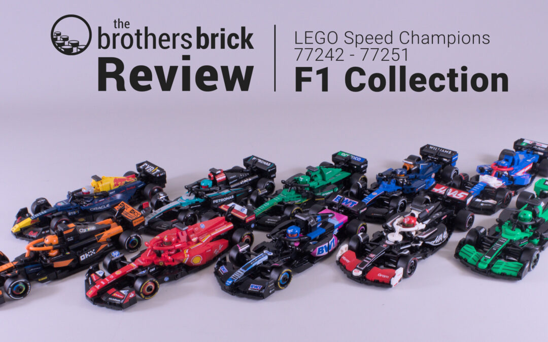 LEGO Speed Champions 77242 – 77251 Formula One car collection: is this peak Speed Champions? [Review]