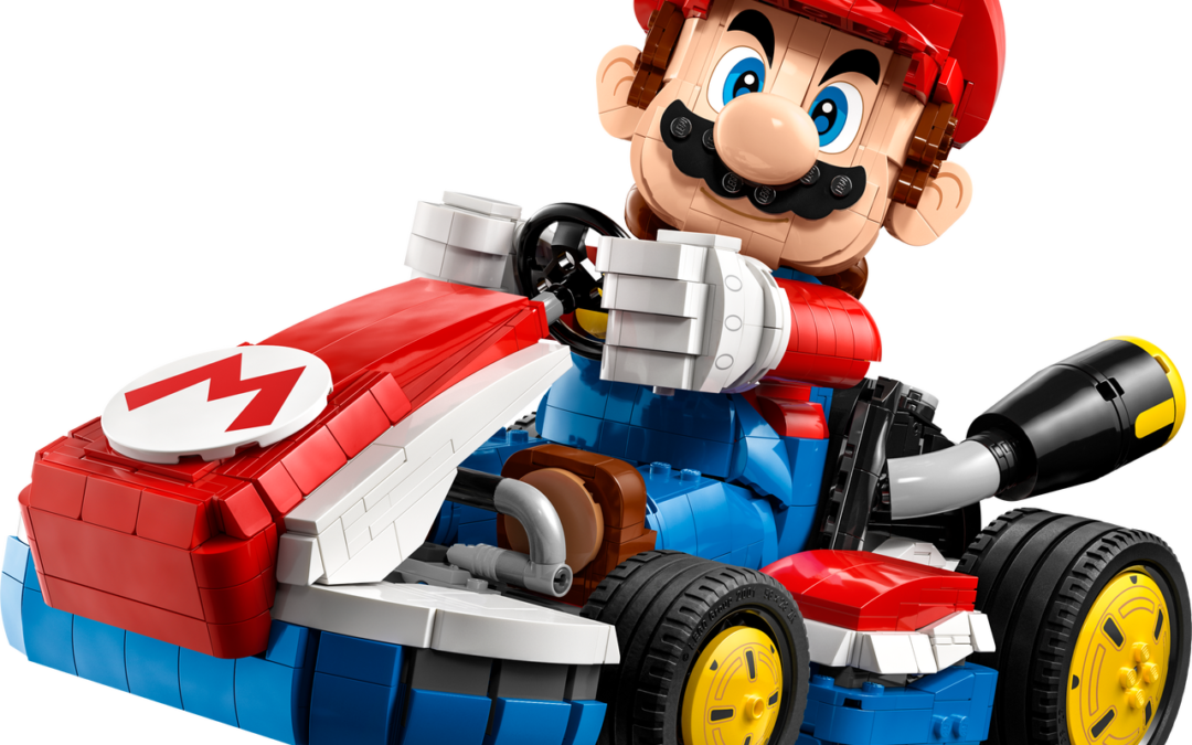 LEGO reveals giant Mario & Standard Kart display set on MAR10 Day