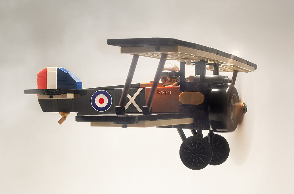 Winging it with a LEGO Sopwith Camel