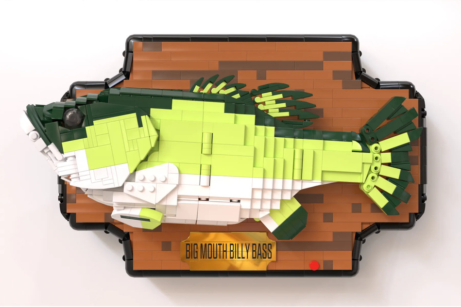 LEGO Ideas Big Mouth Billy Bass Achieves 10,000 Supporters